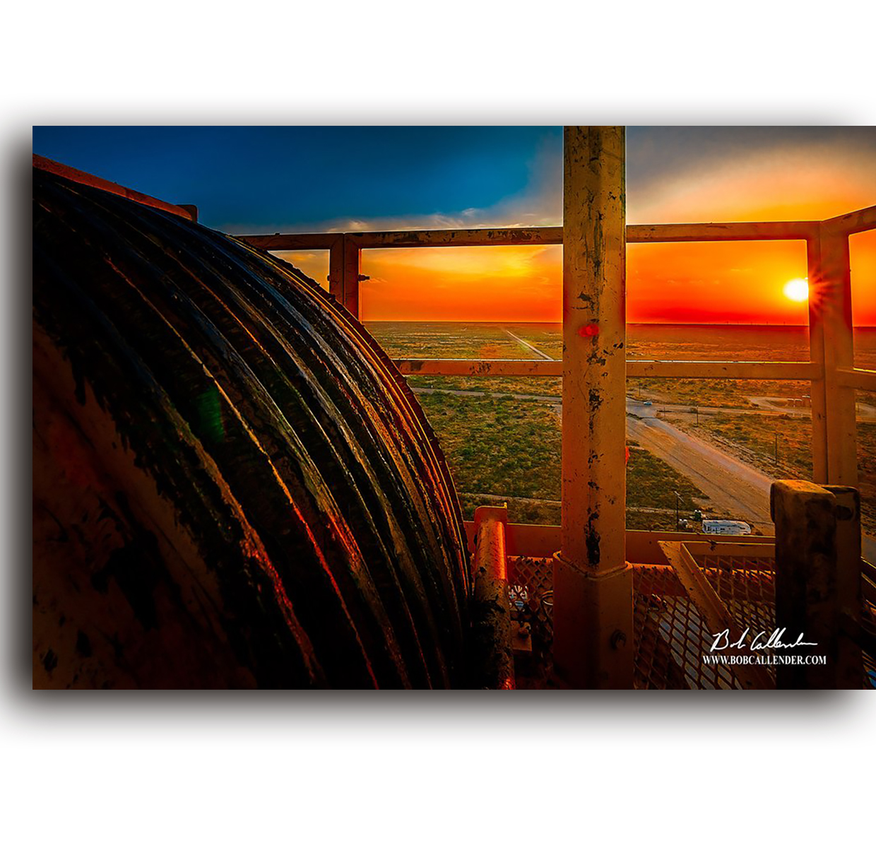 Crowning the End of the Day by Bob Callender