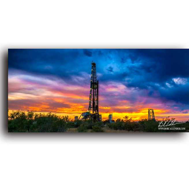 Rig photo summer night often called the Dog Days by Bob Callender