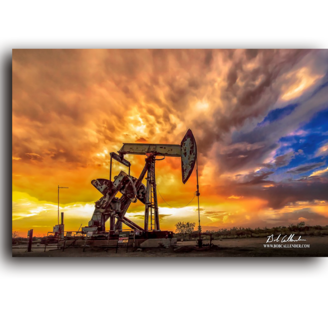 Bethlehem Pumpjack 3 by Bob Callender