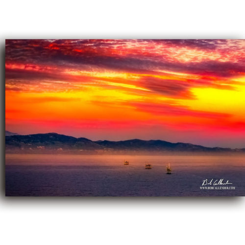 Offshore in the Fog by Bob Callender