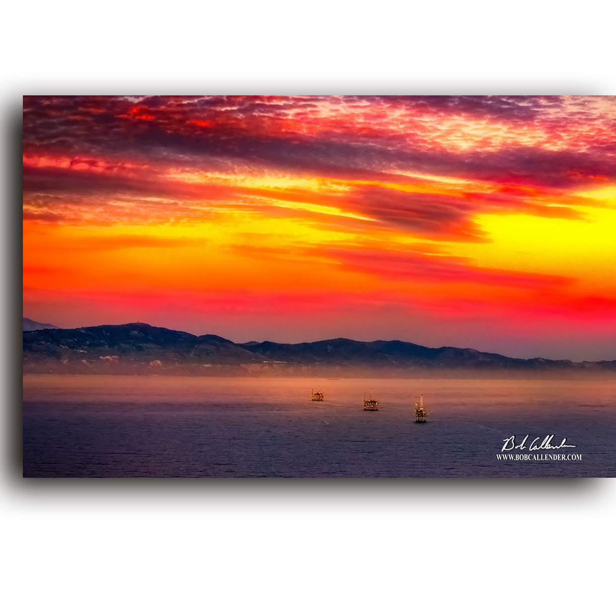 Offshore in the Fog by Bob Callender