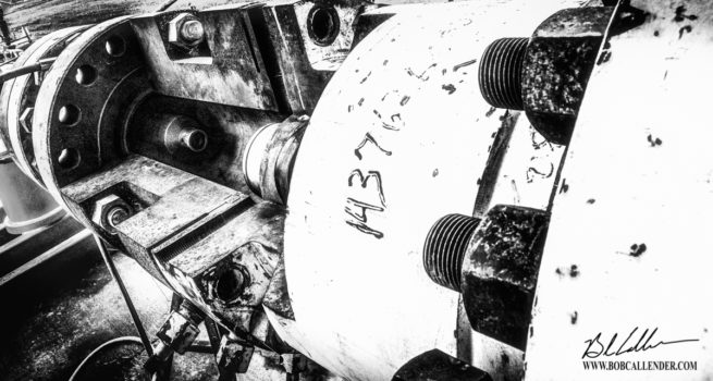 Schlumberger 86 Black and White by Bob Callender