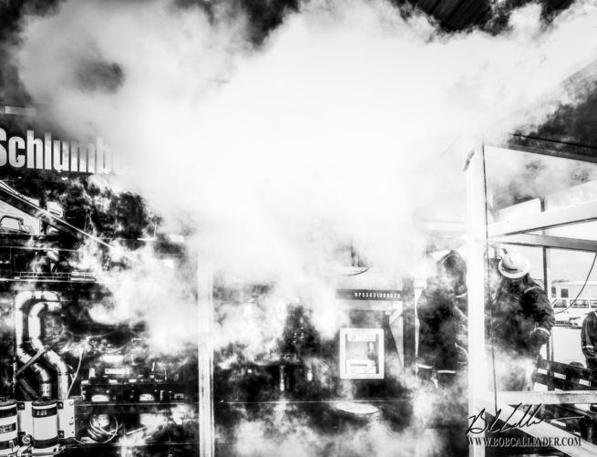 Schlumberger 9492 Black and White by Bob Callender